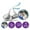 Purple, variant on Darling Souvenir Personalized Love Is Sweet Wedding Photo Stickers Candy Labels DIY-Navy Blue
