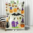 thumbnail image 4 of AUQ Halloween Blanket Fleece Blanket Milk Velvet Halloween Gifts Blanket Lightweight Air Conditioner Blankets for Bed,Car,Office,Pet Blanket, 4 of 7