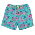 thumbnail image 5 of LRD Men's Swim Trunks with Compression Liner 7 Inch Inseam Gettin' Tropical / Lime XXL, 5 of 5