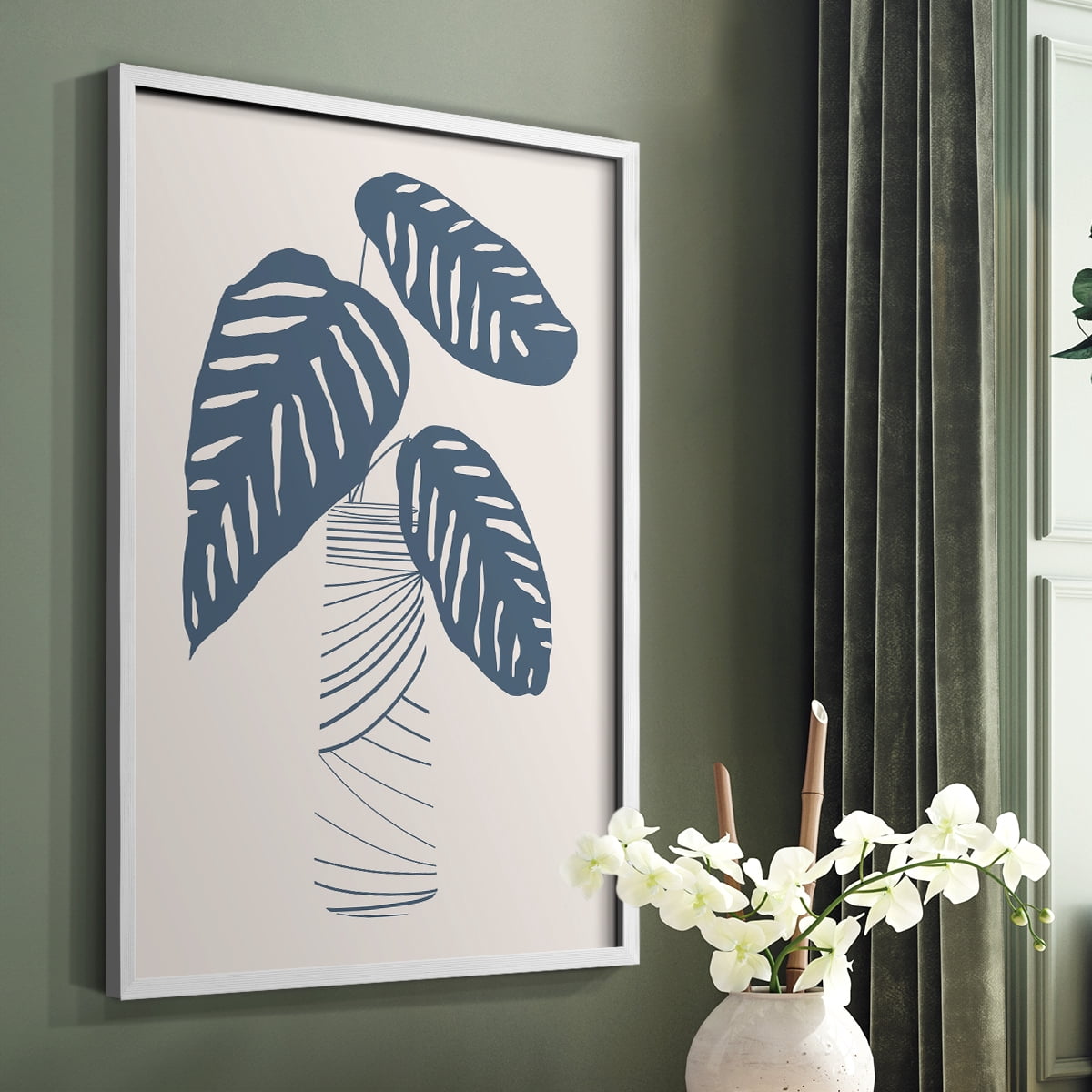 Wired in Monochrome II Framed Print - Solid Wood in Single Picture Frame Solid Wood 2 Framed Print
