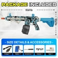 thumbnail image 6 of 30-Inch Electric Gel Ball Blaster – 10 Rounds/Second, 1000+ Capacity Drum, Manual & Auto Modes Splatter Blaster, Adjustable Stock for 14+ Years Old, 6 of 7