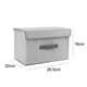 thumbnail image 2 of Caja de almacenamiento plegable con tapa, caja de almacenamiento de juguetes, armario doméstico, caja de clasificación de ropa, 2 of 5