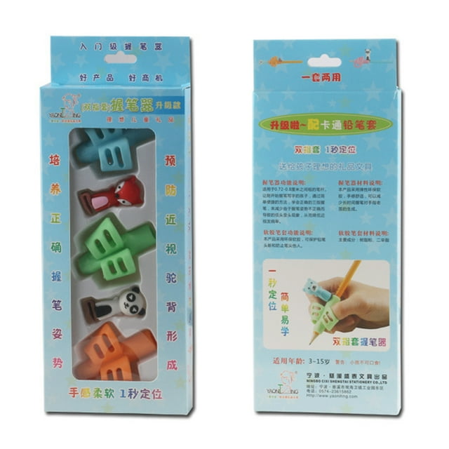Pencil Grips for Kids Handwriting Pencil Grip Pen Holder Posture Correction Training Writing