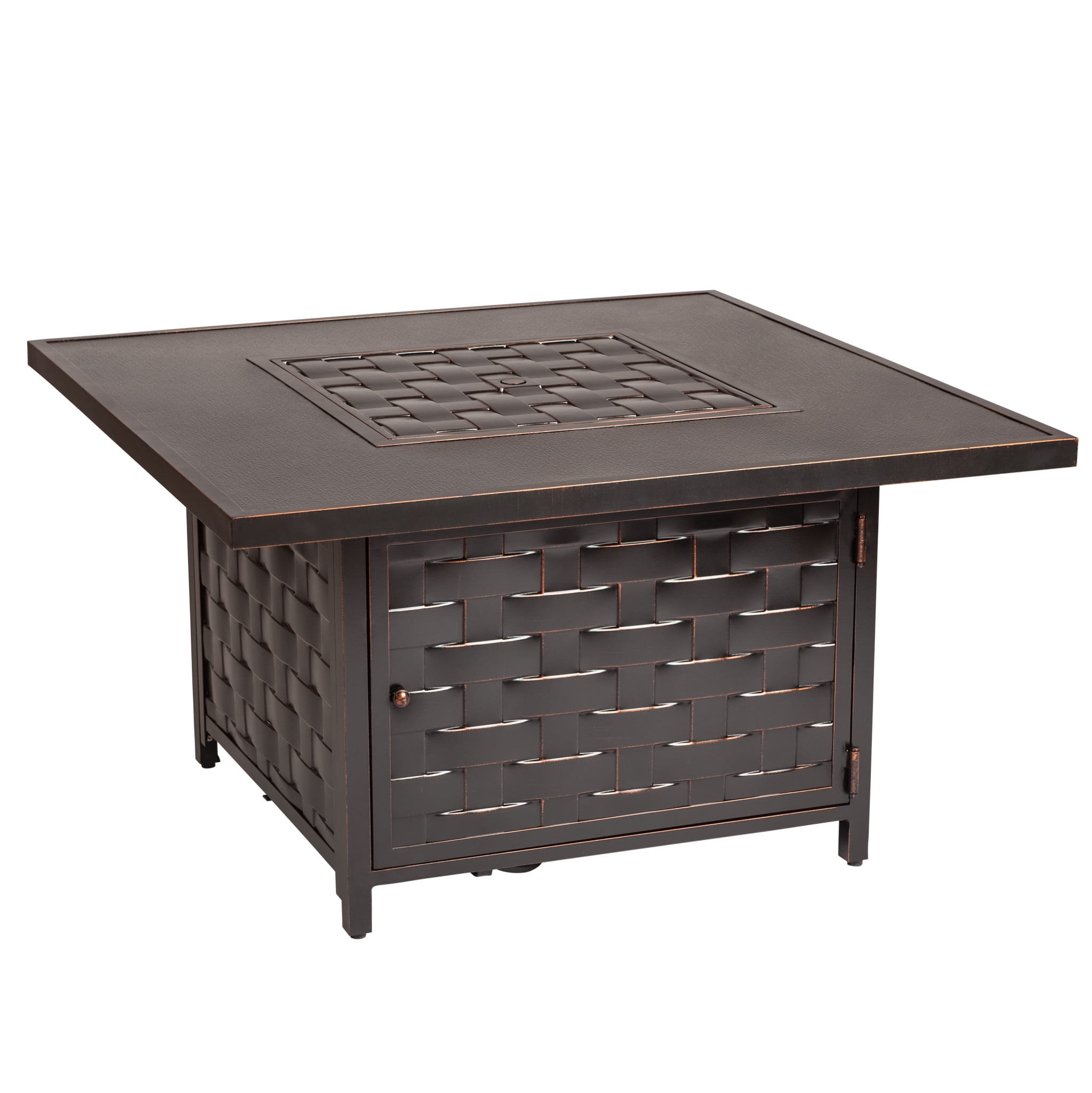 Armstrong Cast Aluminum LPG Firepit Table by Well Traveled Living