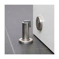 thumbnail image 4 of Tope de puerta magnético elegante, tope de puerta de pared redondo moderno con imán potente para superficies de madera y hormigón, fácil instalación con herrajes de montaje, aspecto de acero, 4 of 5