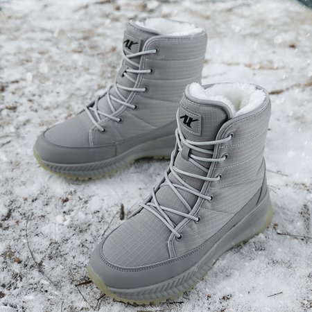 

Moipheng Women Boots Waterproof Winter Shoes Female Snow Boots Platform Keep Warm Ankle Boots with Thick Fur Heels Botas Mujer