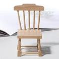 thumbnail image 1 of 1:12 Pen House Furniture Silla de de comedor en miniatura, juguetes para , muebles de de simulación, accesorios de juguetes pa Madera CUTICAT sofá en miniatura de casa de muñecas, 1 of 8