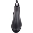 thumbnail image 2 of ABSOLUTE FOOTWEAR Leah, Womens Slip On Ankle Waterproof Rubber Wellington Chelsea Rain Boots - Black - US 7, 2 of 7