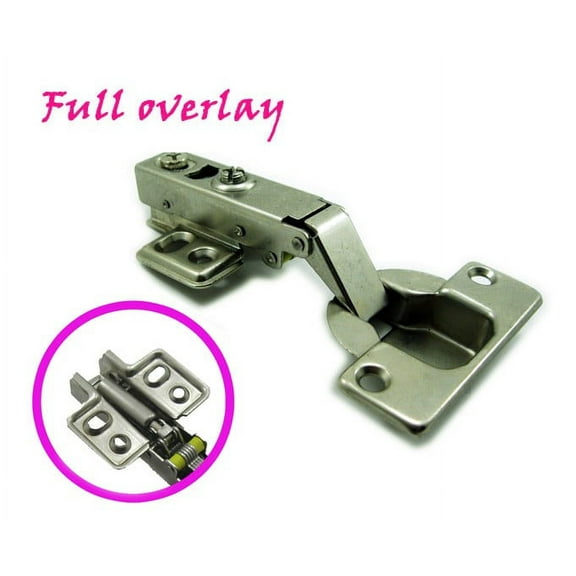 Dia 1.6"/40mm European Style Full Overlay Hydraulic Soft-close Hinge for wooden cabinet door