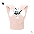 thumbnail image 1 of Pink Anti-Hunchback Correction Belt Adult Body Back Posture Correction Belt Student Back Back Good Hunchback Corrector, 1 of 3