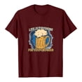 thumbnail image 1 of Blusa de mujer Oktoberfest, camiseta de cuello redondo, estampado de letras de verano, camisetas de manga corta para hombres y mujeres Pompotops hfajkhk136759, 1 of 4