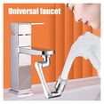 thumbnail image 2 of Universal Swivel Robotic Arm Swivel Extension Faucet Aerator Plastic Tap Splash Filter 1080° Rotation Extender Faucets Bubbler ,Easy to Operate, 2 of 7