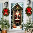 thumbnail image 6 of Holiday Themed Christmas Door Banner For Outdoor And Indoor Use, Elastic Fabric Door Cover For Porch And Wall Holiday Decoration Projects And Celebrations, 6 of 6