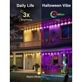 thumbnail image 3 of Luces exteriores Nexillumi RGB de 400 pies con control remoto IP67, 3 of 9