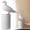 White, variant on 1Pc Bird-Shaped Soap Dispenser Bird Bath Cleaner Plastic For Garden Patio Gray
