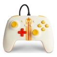 thumbnail image 1 of Control Alambrico Vintage Star PowerA Blanco/Amarillo Nintendo Switch, 1 of 3
