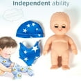 thumbnail image 4 of STPToys Swimming Doll Toys,Cute Realistic Reborn Dolls Waterproof for Pool,Bathtub,Beach,Birthday Gift, 4 of 8