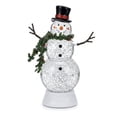 thumbnail image 2 of Lighted Christmas Snowman Lantern, Snowman Water Globe with Swirling Glitter, Battery Powered Snowman Lantern for Christmas Party Home Table Decorations Gifts, 2 of 8