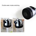 thumbnail image 4 of Qiilu Universal Cold and Hot Faucet 360 Degrees Rotation Pressurized Household Kichen Sink Water Tap,Water Faucet, 4 of 9