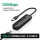 thumbnail image 1 of Adaptador Ethernet USB UGREEN 1000/100Mbps USB3.0 HUB RJ45 Lan para ordenador portátil PC Xiaomi Mi Box Macbook Windows USB-C HUB tarjeta de red Tan Jianjun unisex, 1 of 2