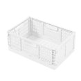 thumbnail image 1 of Paquete de 1 caja de almacenamiento plegable de plástico resistente, caja de plástico, 1 of 5