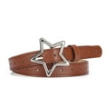 thumbnail image 3 of Yoyauz Girls Belt kids PU Leather Belt Cut-out Belt With Metal Buckle Kids Belt Fit Girl Size, 3 of 7