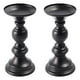thumbnail image 1 of 2pcs Zulema candelero vintage decoración Negro, 1 of 7