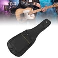 thumbnail image 1 of 39in Electric Guitar Bag, Portable Adjustable Shoulder Strap Protective Electric Guitar Case 7mm Padding Water Proof with Non Slip Rubber Pad for Studios, 1 of 7