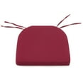 thumbnail image 4 of YEERSWAG 4pc Rounded Corner Outdoor Chair Cushion Filler High Density Sponge Seat Cushion,17x16x2 Inch, 4 of 10