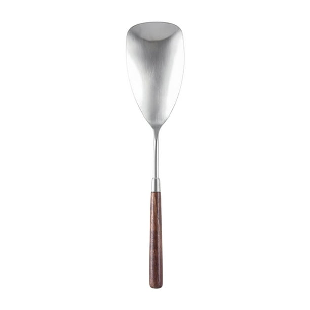Utensilios de cocción Essential de cuchara de cocción fácil de limpiar espátulas resistentes al calor fáciles de agarrar utensilios de cocina acero Cuchara de arroz