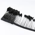 thumbnail image 4 of adornos de plumas naturales, adornos de flecos para de , artesanal, disfraz, accesorio de maquilje, decoración BLESIY Plumas adornadas franja, 4 of 8