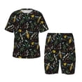 thumbnail image 1 of Balery Wasp and Florals Conjunto de Pijama Infantil de Manga Corta con Estampado – Ropa de Dormir de Algodón Suave-4X-Large, 1 of 6