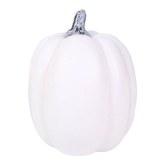 1Pcs Mini Pumpkin,Fake Pumpkin,Realistic Artificial Pumpkin,Thanksgiving Ornaments for Vase Filler DIY Crafts Fall Halloween Party Supplies Home Table Decorations,1.96x3.14 inch