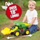 thumbnail image 5 of Camión volquete y cargador frontal de juguete John Deere 18" 2-N-1, 5 of 7