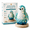 # Penguin, variant on DIY 3D Sea Glass Art Kit, Lighted Coastal Craft Kit for Adults, Sea Glass Mosaic Decor with Wood Base, Ocean Animal and Christmas DIY Home Decoration Gift