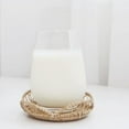 thumbnail image 3 of Ins Rattan Coaster Petal Ring Fruit Bread Basket TOPWONER Photo Tableware, 3 of 15