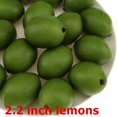 thumbnail image 2 of 24 pcs Artificial Lemons and Limes for Decoration Fake Fruit Realistic for Home Party Bathroom Birthday Classroom - Mini Size (2.2 inch), 2 of 3