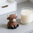thumbnail image 5 of Small Highland Cow Statue Decor Resin, Highland Cow Figurines for Home 1 Inch, Cow Enthusiast Gift for Shelf Table Tray Living Room Bedroom Farmhouse Decoration, 5 of 6