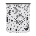 thumbnail image 2 of Cute Cartoon Sun Moon Star Airtight Coffee Bean Canister 17oz Food Storage Containers with Lids For Gournd, Tea, Sugar, Flour, Rice, Cereal, Candy Cookie Jar, 2 of 8