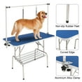 VINGLI Portable Large Dog Grooming Table, Trimming & Drying Stand with