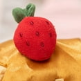 thumbnail image 3 of Soft Plush Pastry Toy Pillow Comfortable Kids Room Decors Strawberry Lemon Cake Doll Gift Multicolor, 3 of 5