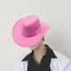 thumbnail image 2 of Sombrero de Vaquero Yuyangstore Rosa Protección Solar Ala Plana 56-58 cm, 2 of 6