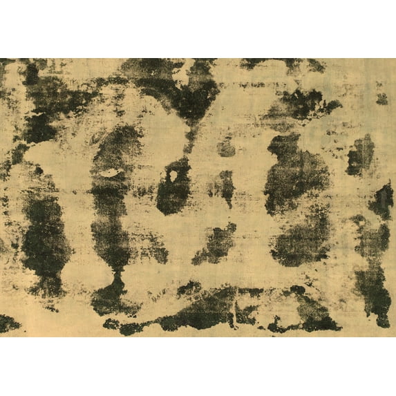 Ahgly Company Indoor Rectangle Abstract Brown Modern Area Rugs, 8' x 10'