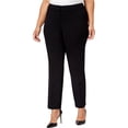 thumbnail image 1 of Nine West The Modern Casual Pantalones para Mujer, Negro, 18W Nine West Pantalones, 1 of 1