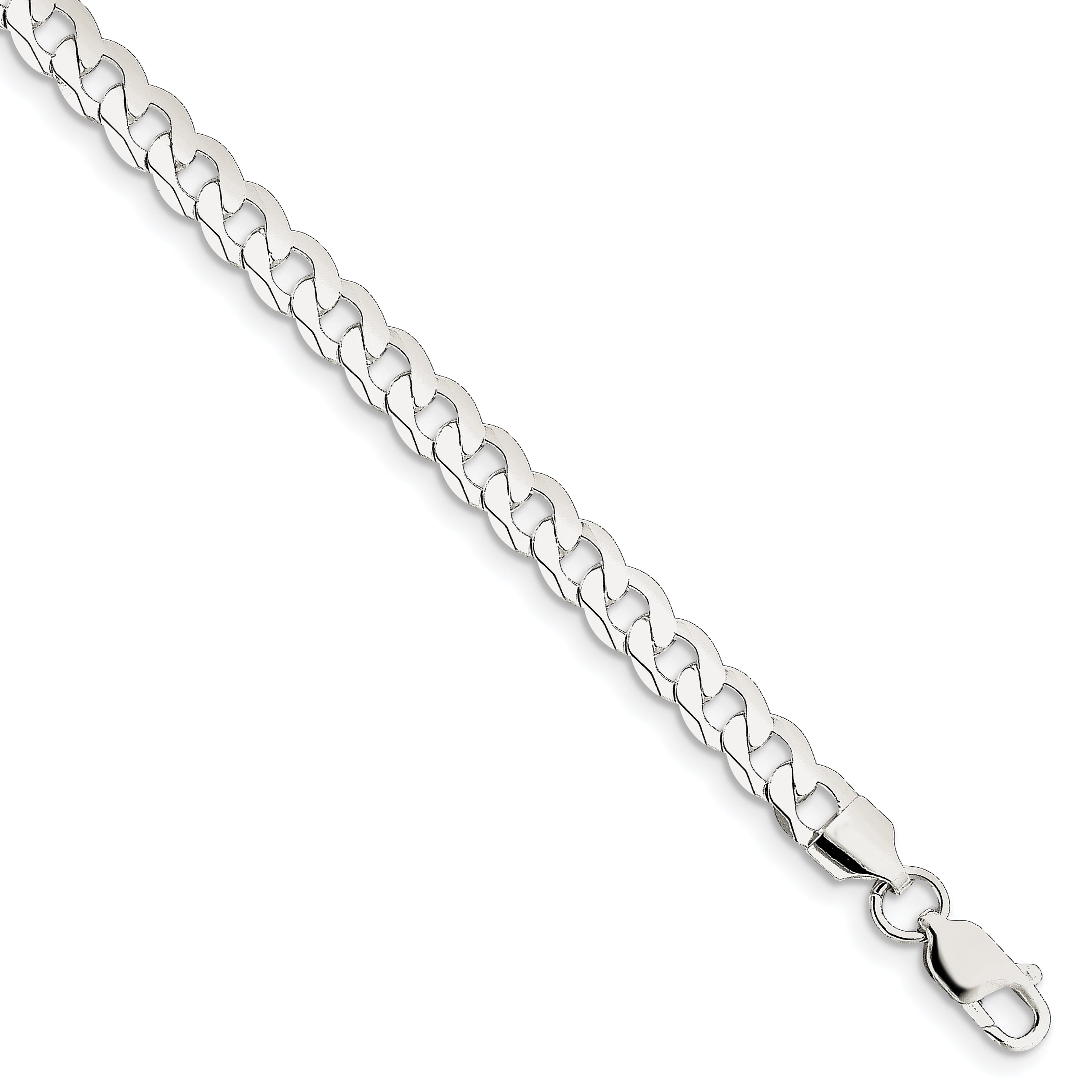 18" 21''INCH GENUINE 925 STERLING SILVER CHAIN NECKLACE CURB AND BELCHER  ROPE