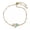 Green, variant on Adjustable Bracelets Slider Opal Cubic Zirconia Heart Gold Blue Pink 8.8" P503