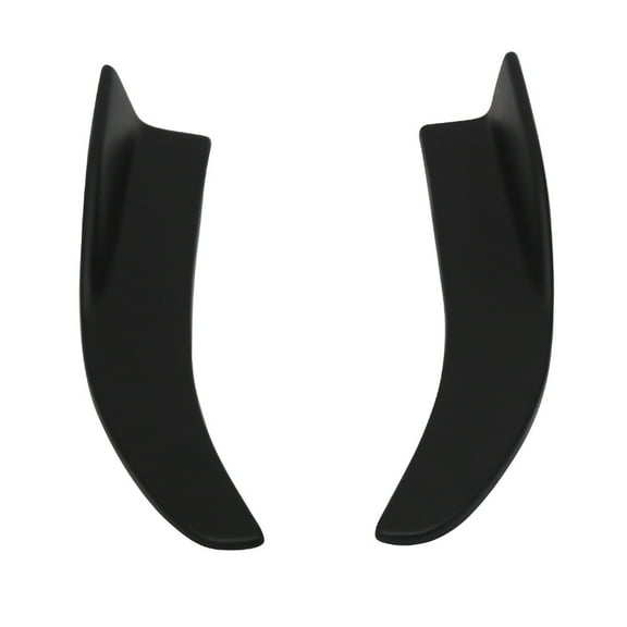 Ikon Motorsports Compatible with Universal V7 Front Rear Bumper Lip Winglets Side Skirt Extensions 2PC
