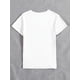 thumbnail image 4 of Women's Casual Short Sleeve Round Neck T-Shirt With 'I Love My Job For All The Reasons' Graphic PrinCamisetas para mujer, lindas camisetas con estampado gráfico, de manga corta, estilo casual, para ve, 4 of 8