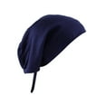 thumbnail image 2 of Women's Muslim Elastic Band Ethnic Hijab Solid Color Adjustable Small Cap Tube Cap Wrapped Turban Cap Lace Up, 2 of 3
