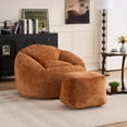 thumbnail image 6 of Foam Bean Bag Chairs for Adults/Teens with Filling,Bean Bag Lazy Sofa with Ultra Soft Chenille Cover, Bean Bag, 6 of 6